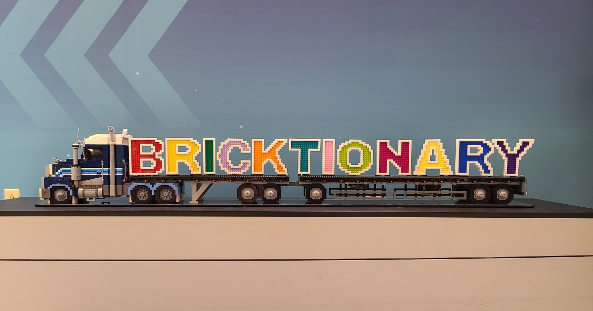 ‘Bricktionary’ LEGO exhibit makes world debut at Cincinnati Museum Center