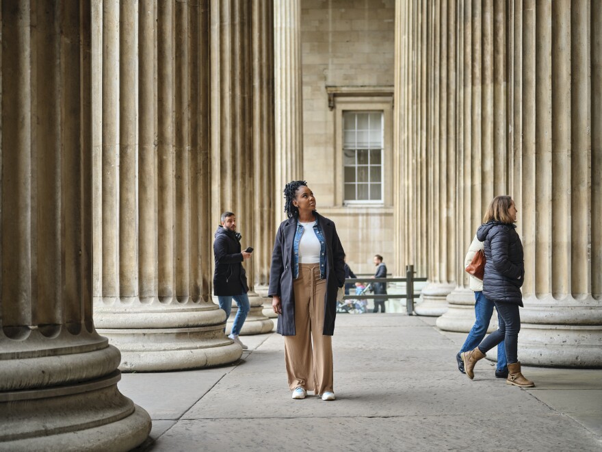 Since undergoing treatment for sickle cell disease using CRISPR, Gray feels stronger and is enjoying travel — she had no issues walking all over London. She says the difference between her life before the treatment and after CRISPR is like "night and day."