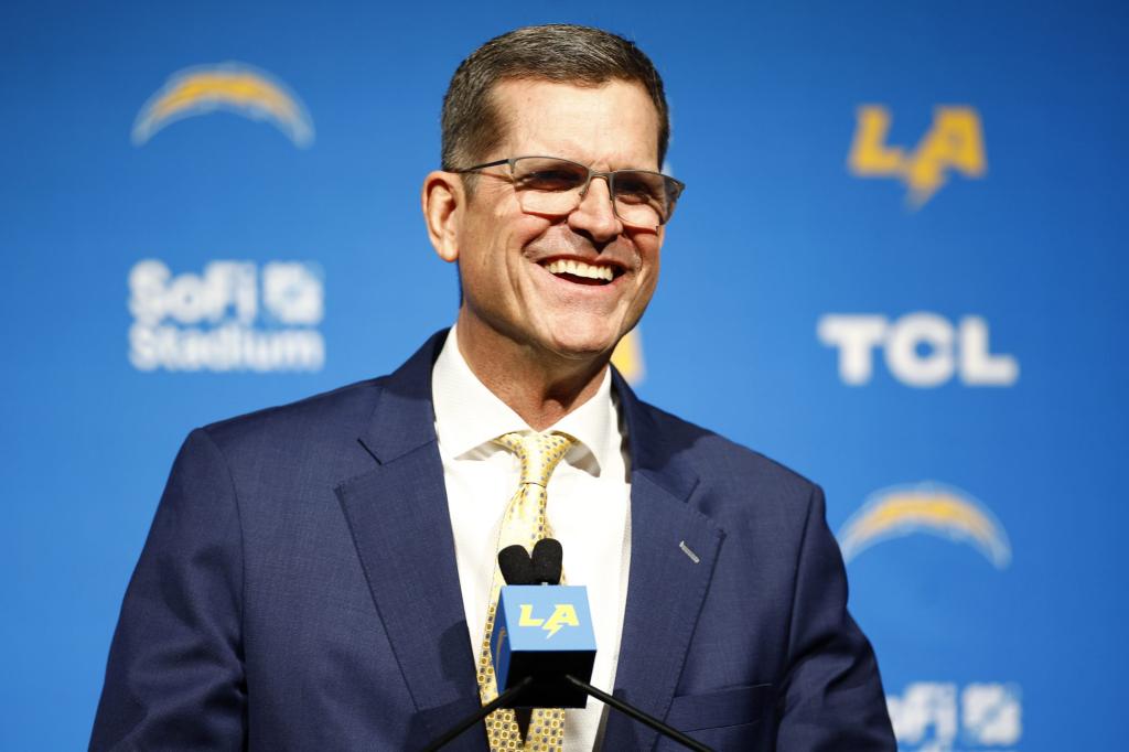 NFL Coach of the Year odds: Jim Harbaugh opens as heavy favorite with Chargers