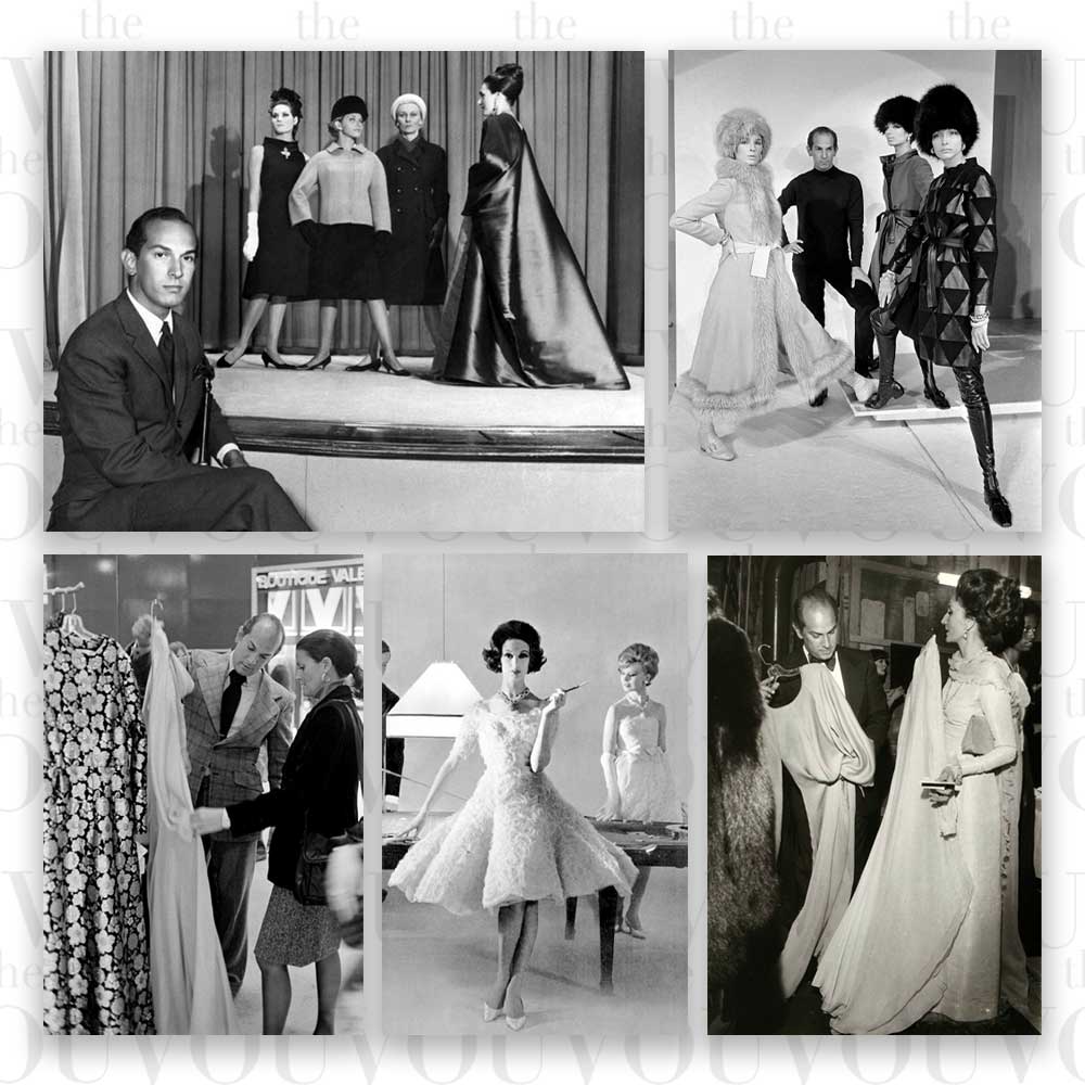 Fashion Designer Oscar de la Renta Early Career