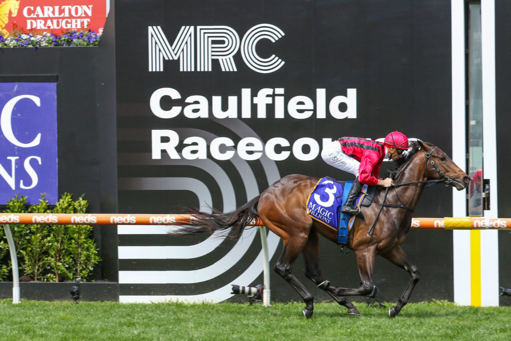 Three-year-old heads early odds in the Oakleigh Plate